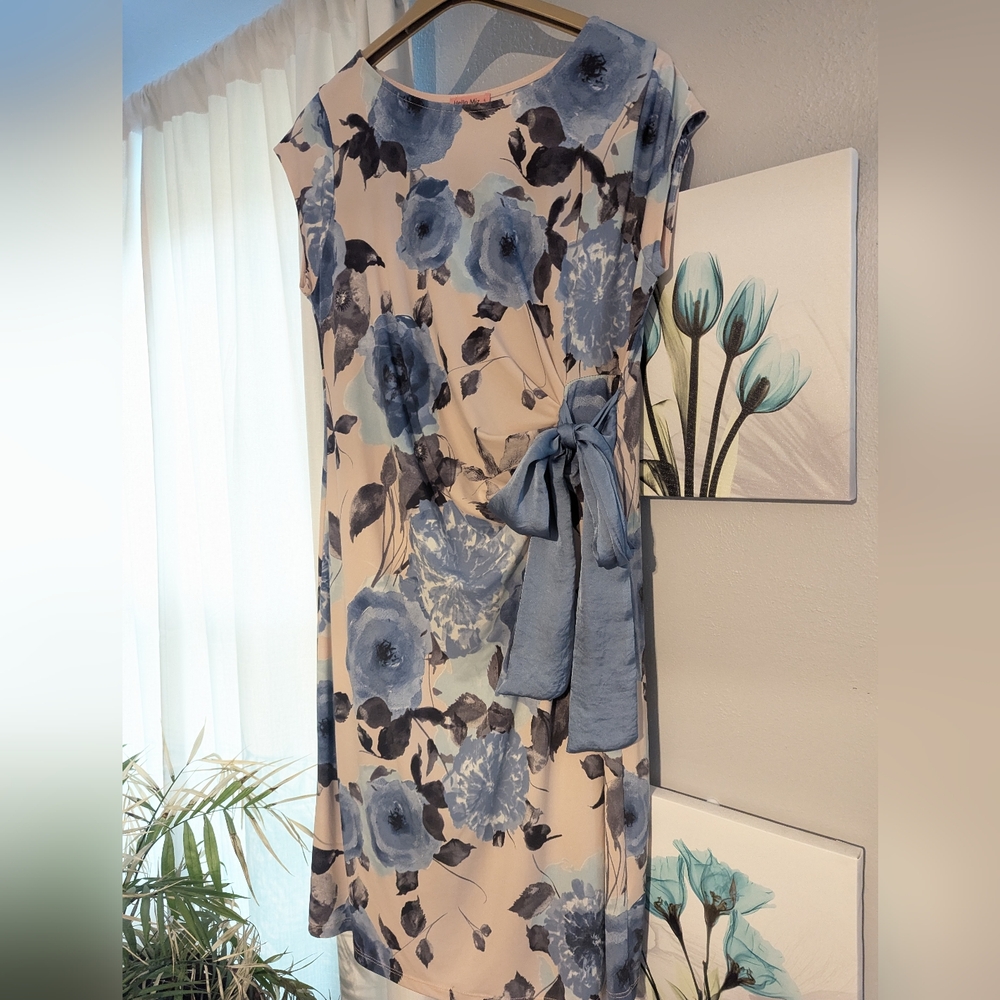 Hello Miz Maternity Faux Wrap Dress